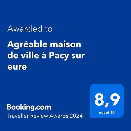Agreable Maison De Ville A Pacy Sur Eure מראה חיצוני תמונה
